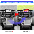 AutoMMI 2017-2019 Ford Explorer Escape Focus SYNC upgrade Wireless Apple CarPlay Android Auto Decoder Module Interface Kit