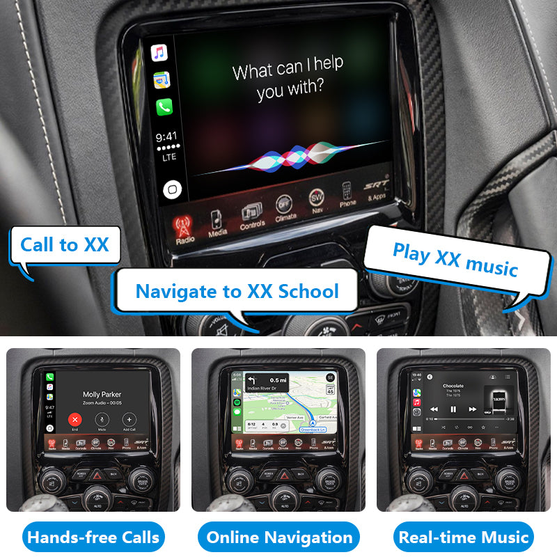 AutoMMI 2013 - 2016 Dodge Viper Wireless Apple CarPlay Android Auto Decoder Module Interface Kit