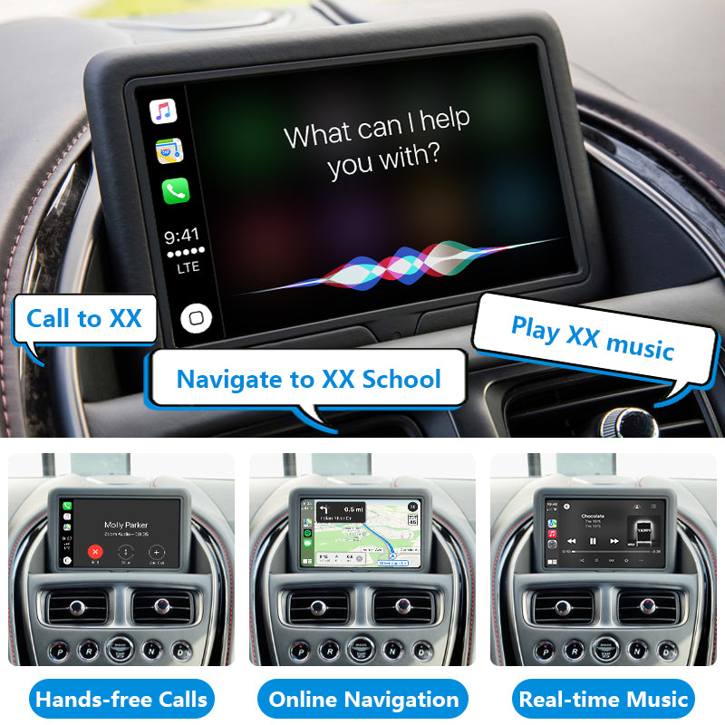 AutoMMI 2016 - 2025 Aston Martin DB11/DBS Wireless Apple CarPlay Android Auto Decoder Module Interface Kit