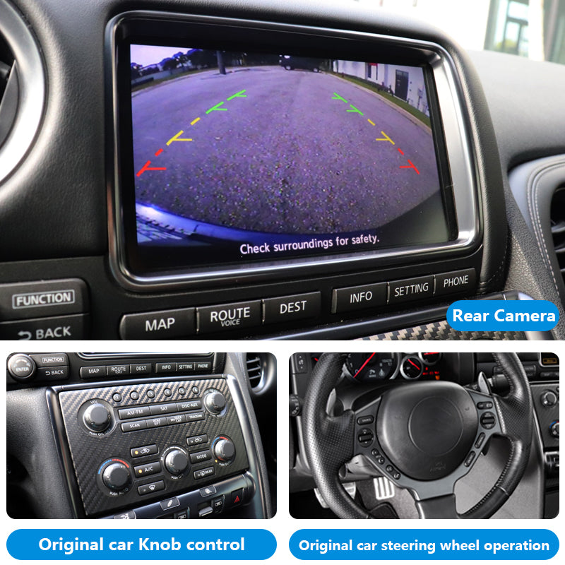 AutoMMI 2008-2015 Nissan GT-R R35 upgrade Wireless Apple CarPlay Android Auto Decoder Module Interface Kit
