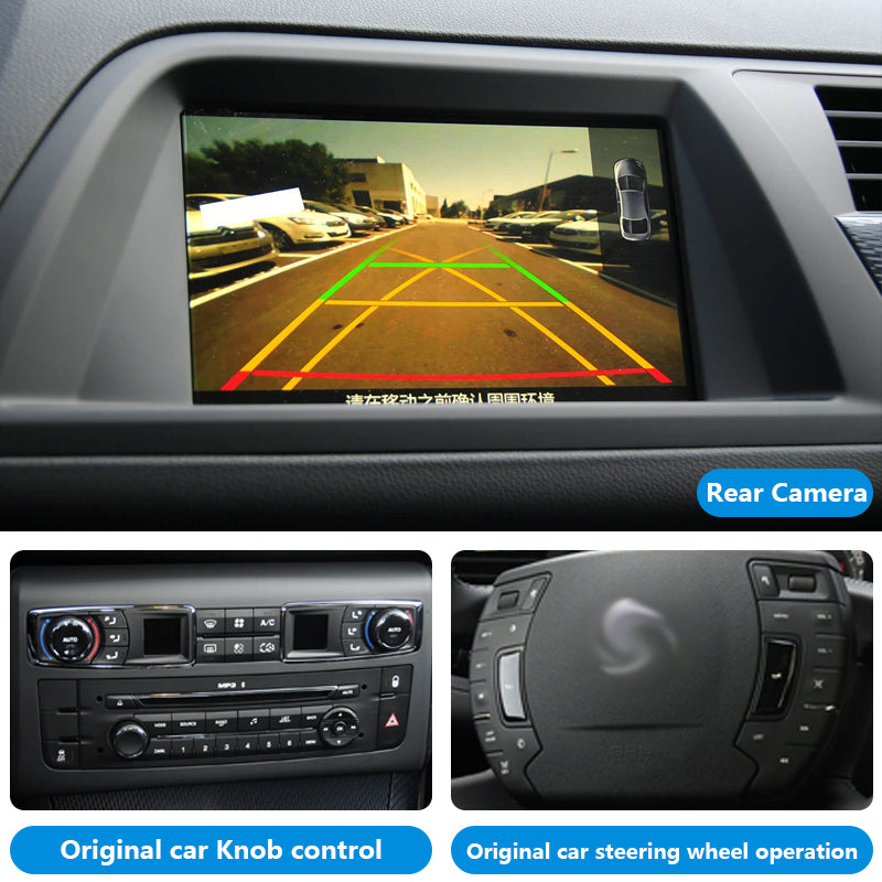 AutoMMI 2014 - 2016 Citroen C3 C4L C-Quatre C5 Wireless Apple CarPlay Android Auto Decoder Module Interface Kit