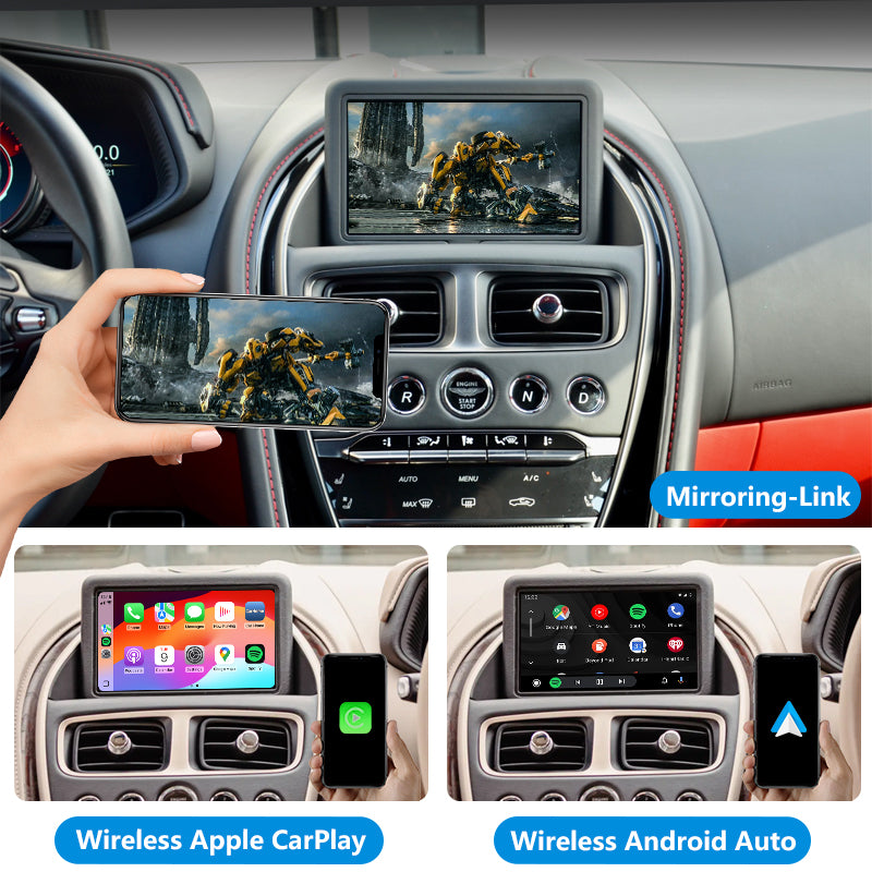 AutoMMI 2016 - 2025 Aston Martin DB11/DBS Wireless Apple CarPlay Android Auto Decoder Module Interface Kit
