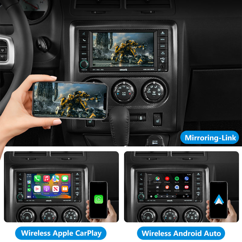 AutoMMI 2013 - 2014 Dodge Challenger Wireless Apple CarPlay Android Auto Decoder Module Interface Kit