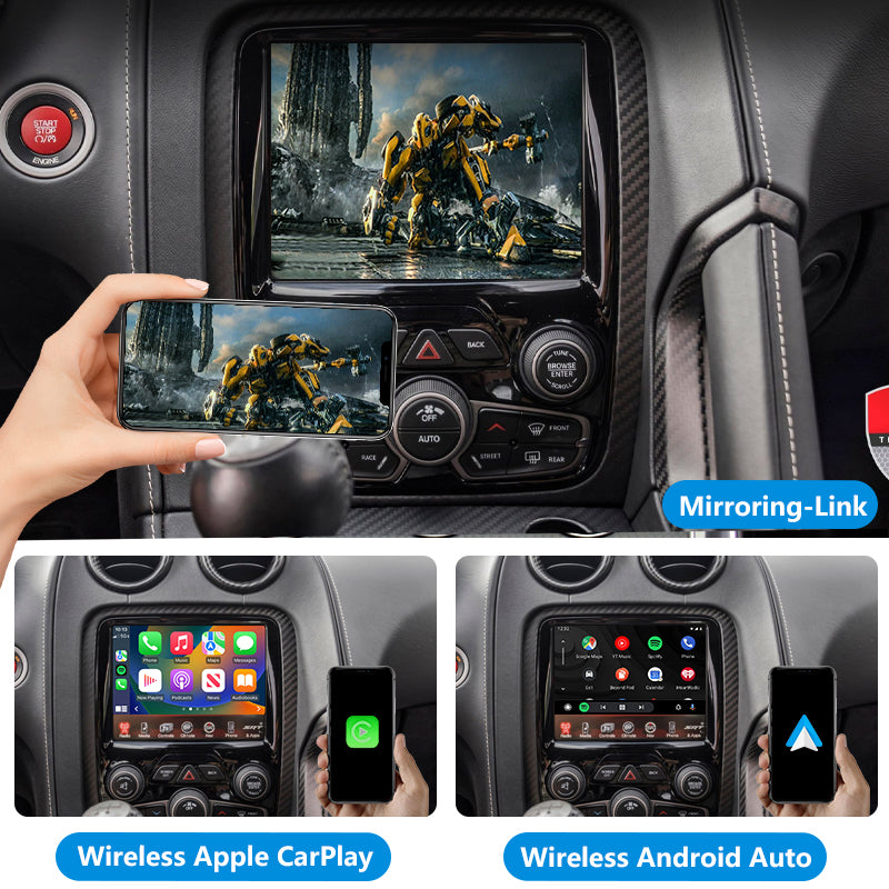 AutoMMI 2013 - 2016 Dodge Viper Wireless Apple CarPlay Android Auto Decoder Module Interface Kit