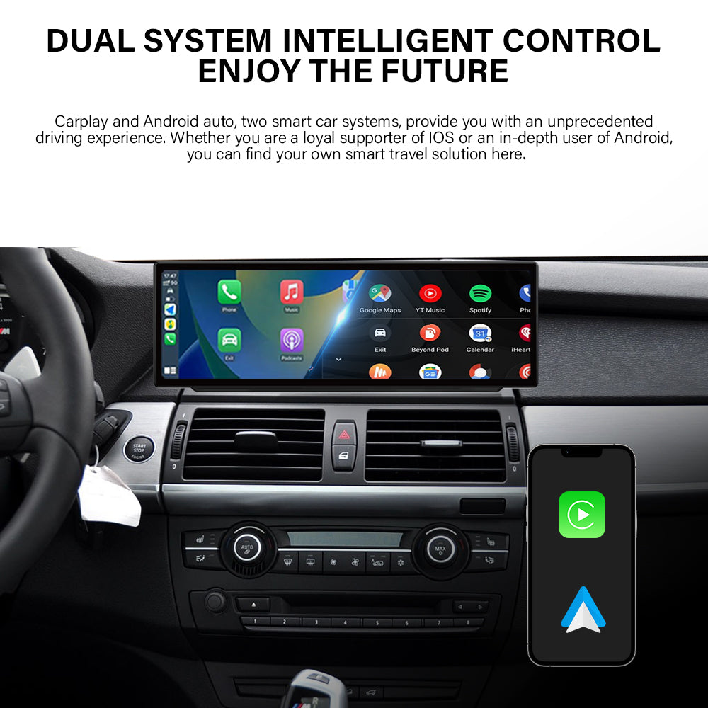 2008-2010 E70 BMW X5 10.25" /12.3"/14.9"Android Car Screen Wireless Apple CarPlay Android Auto Navigation Car DVD Player