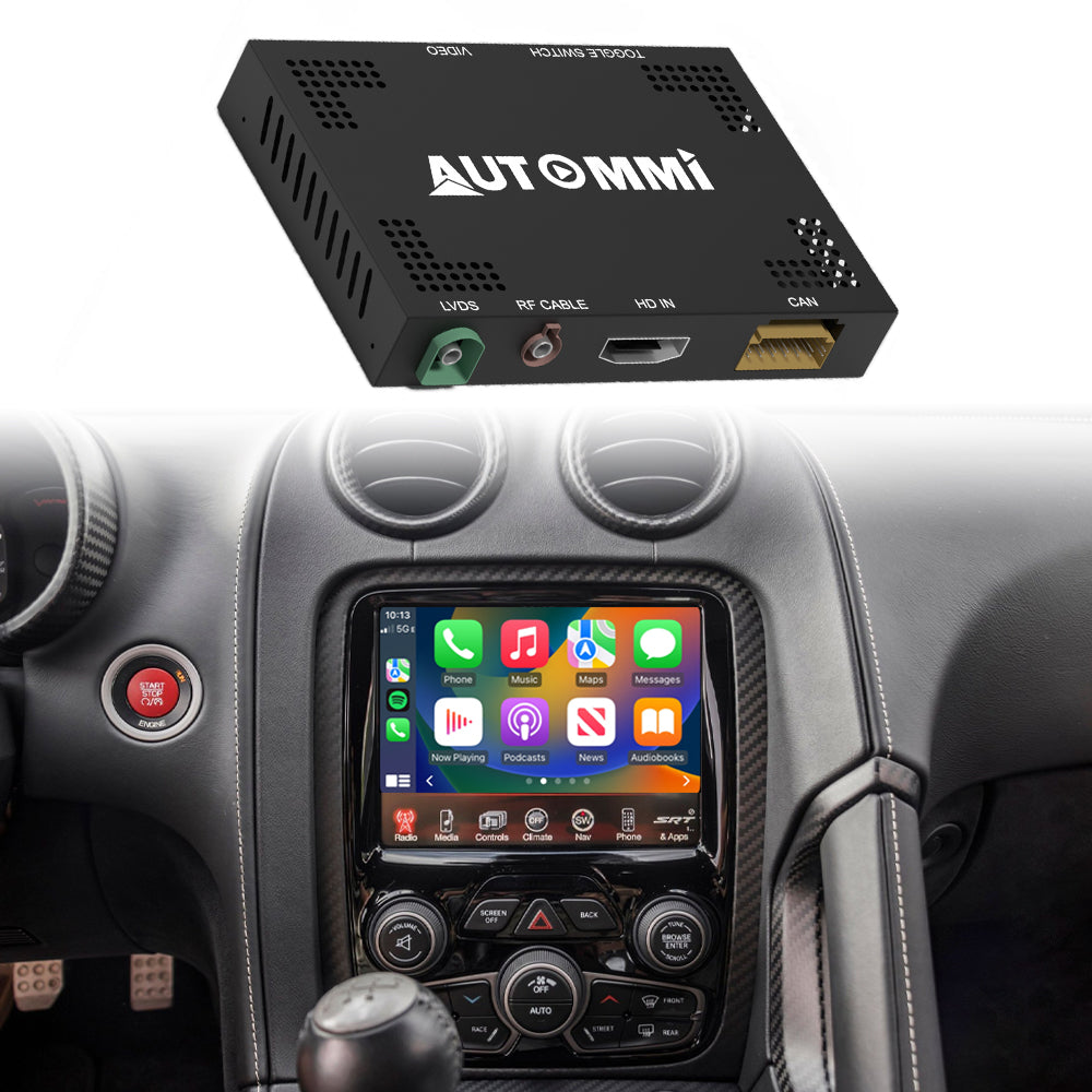 AutoMMI 2013 - 2016 Dodge Viper Wireless Apple CarPlay Android Auto Decoder Module Interface Kit
