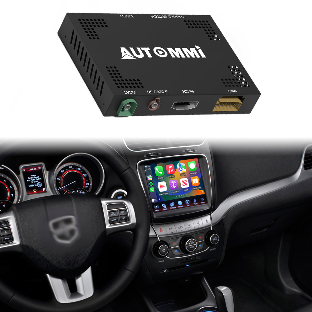 AutoMMI 2013 - 2016 Dodge Journey Wireless Apple CarPlay Android Auto Decoder Module Interface Kit