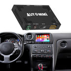 AutoMMI 2008-2015 Nissan GT-R R35 upgrade Wireless Apple CarPlay Android Auto Decoder Module Interface Kit
