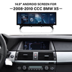 2008-2010 E70 BMW X5 10.25" /12.3"/14.9"Android Car Screen Wireless Apple CarPlay Android Auto Navigation Car DVD Player
