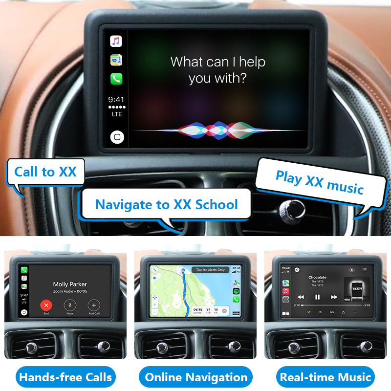 AutoMMI 2015 - 2018 Aston Martin NTG5 Wireless Apple CarPlay Android Auto Decoder Module Interface Kit