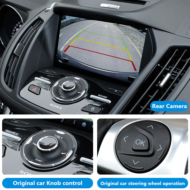 AutoMMI 2013-2016 Ford Explorer/ Escape/Focus SYNC 2 upgrade Wireless Apple CarPlay Android Auto Decoder Module Interface Kit